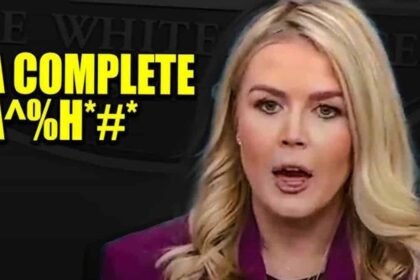 The press secretary for President Trump