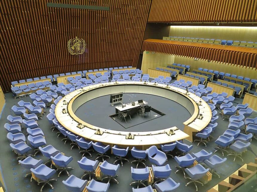 Who executive boardroom