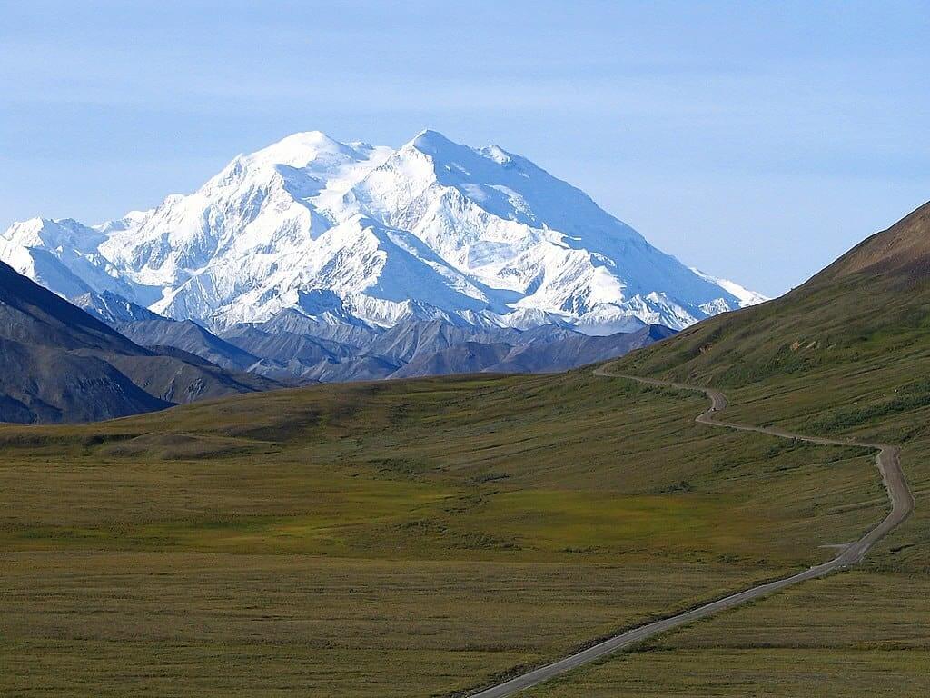 Denali, formerly mount mckinley