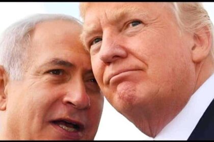 Benjamin Netanyahu and Donald Trump