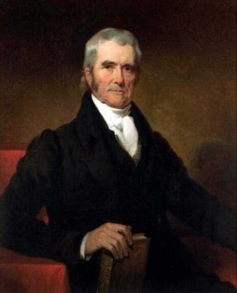 john marshall Federal courts i likely to save democracy john marshall painting