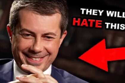 Pete Buttigieg laughing