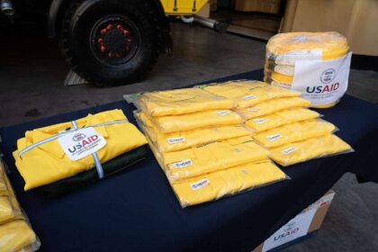 USAID donations to firefighters in Argentina