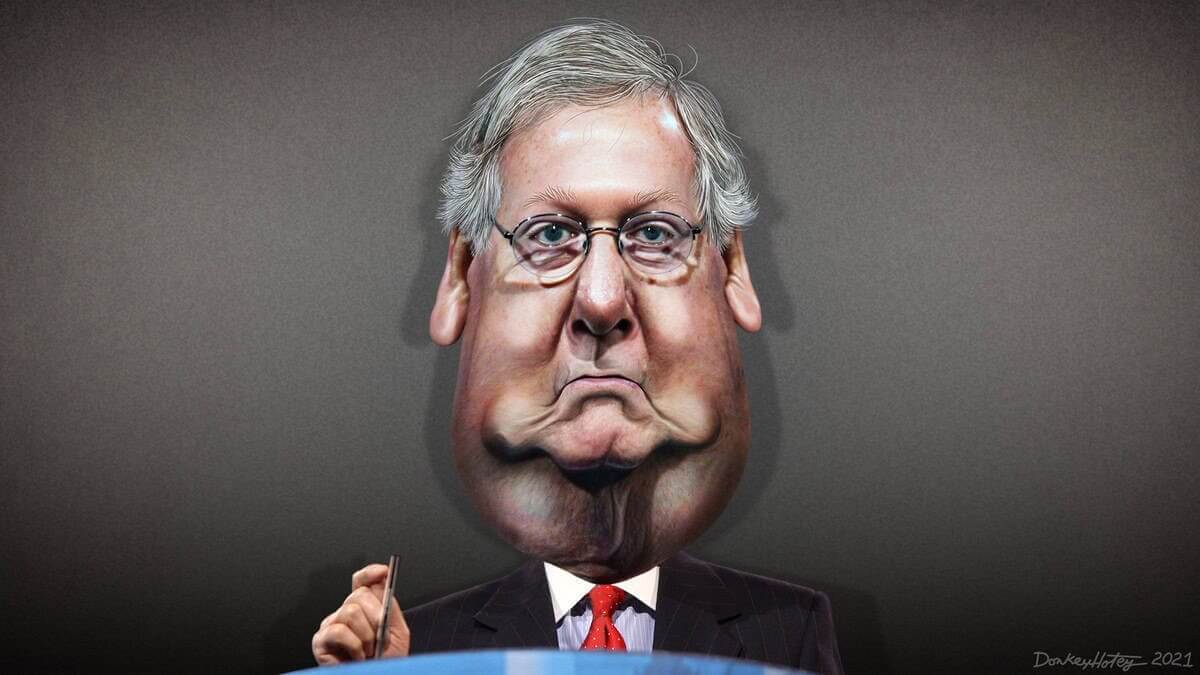 Republican senate minority leader mitch mcconnell
