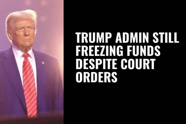 Donald trump with orange tinted overlay