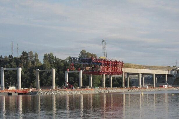 Bridge under construction