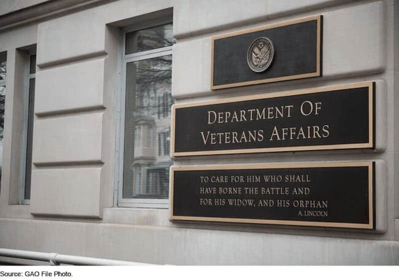 Plaque outside gao building in dc