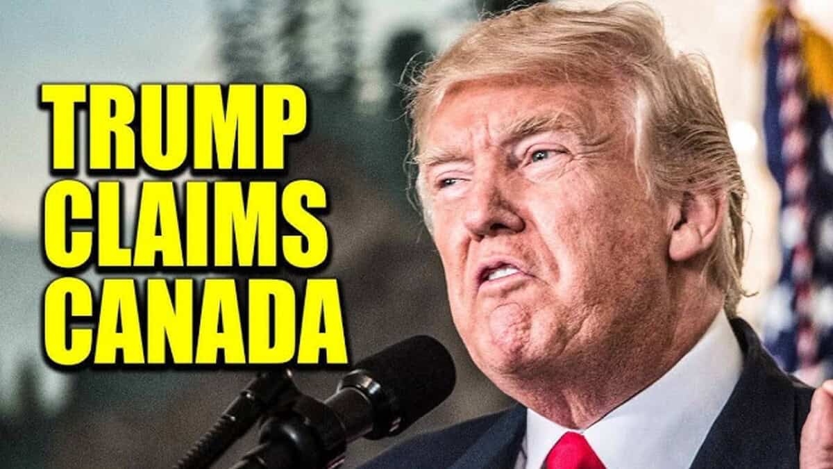 Trump claims canada as the 51st state, further escalating tensions