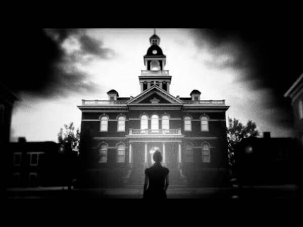 black and white house Black laws. A black and white photo of a house