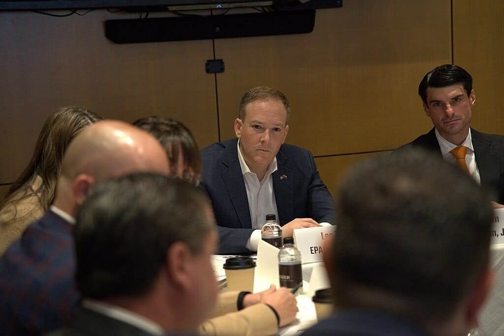 lee zeldin epa administrator meeting Clean-energy program epa administrator lee zeldin at a roundtable meeting