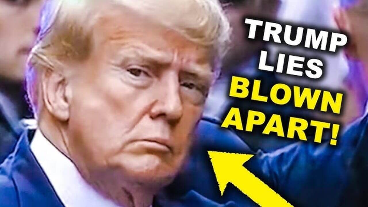 Trump looking grumpy