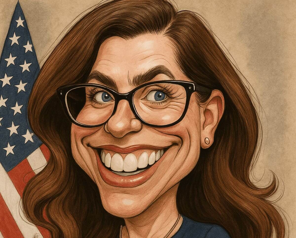 Nancy mace caricature generated using ai