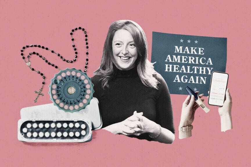 Birth control skeptics collage