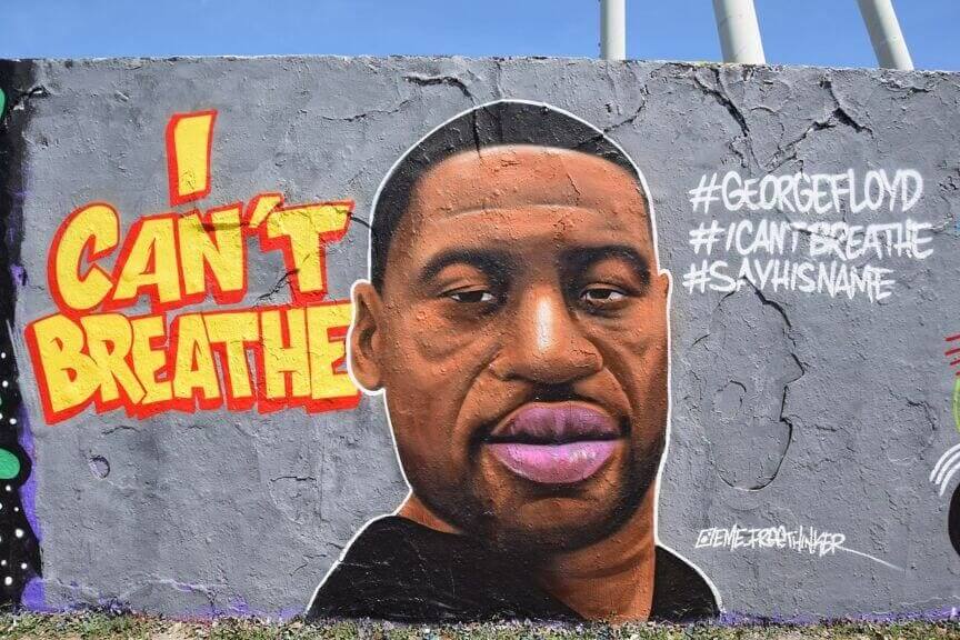 George floyd mural in berlin