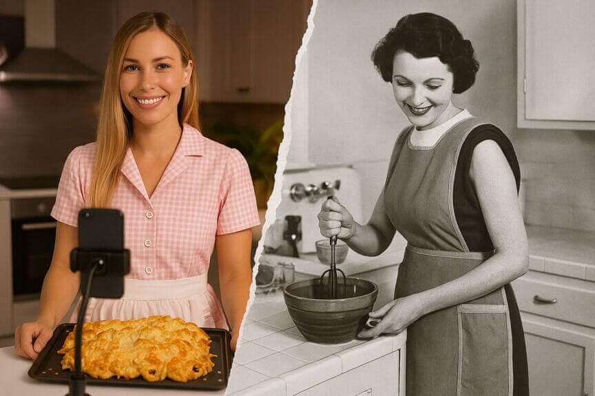 Tradwives modern and in the past