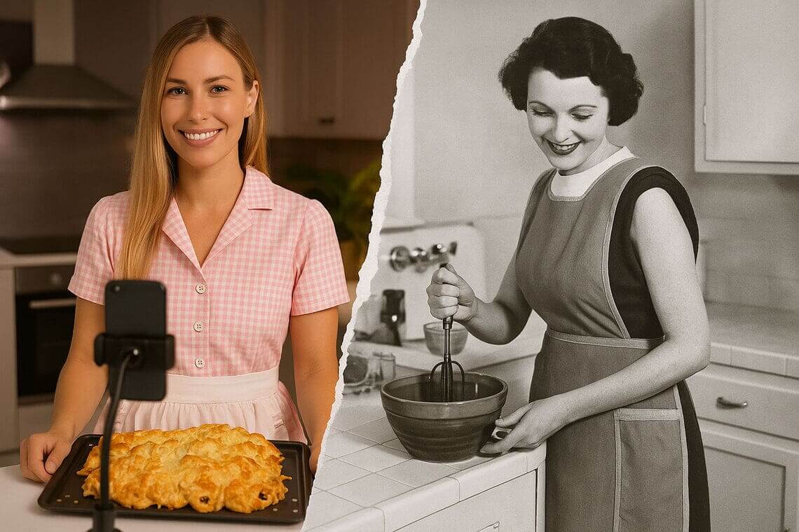 Tradwives modern and in the past