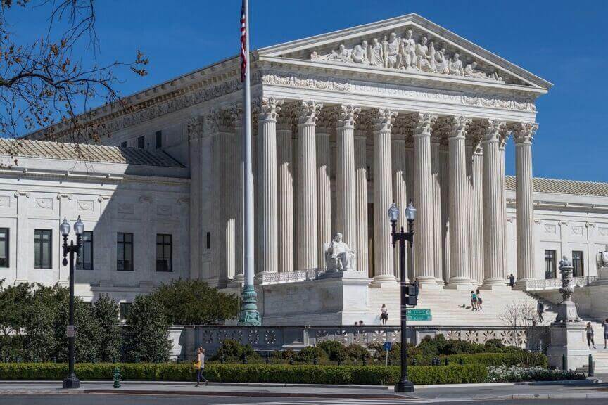U.S. Supreme Court building in Washington, D.C.