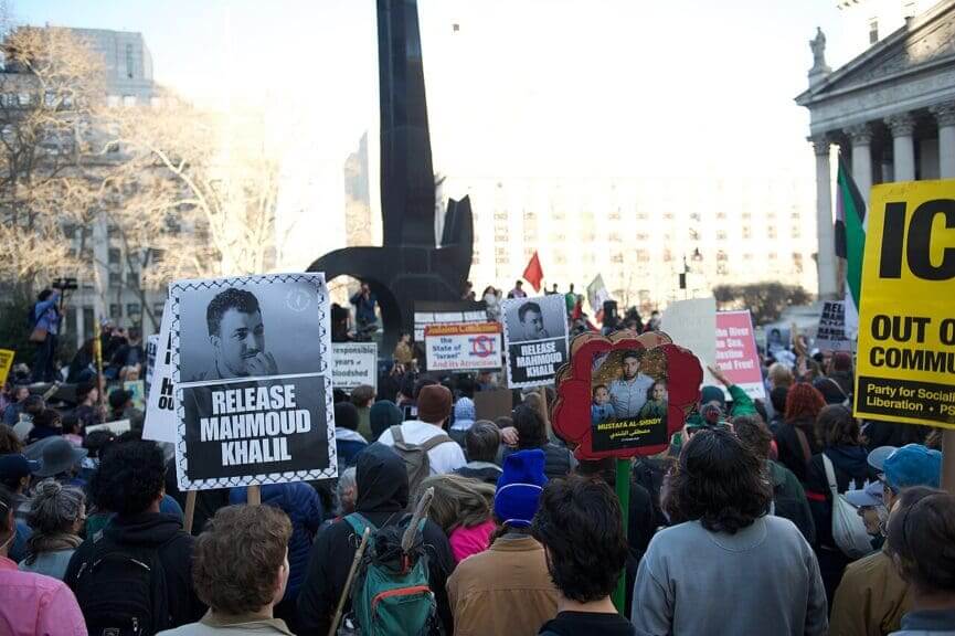 free mahmoud khalil Free mahmoud khalil protest racist immigration policies