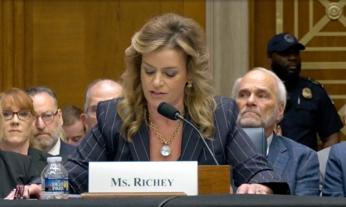 Kimberly richey at a congressional hearing