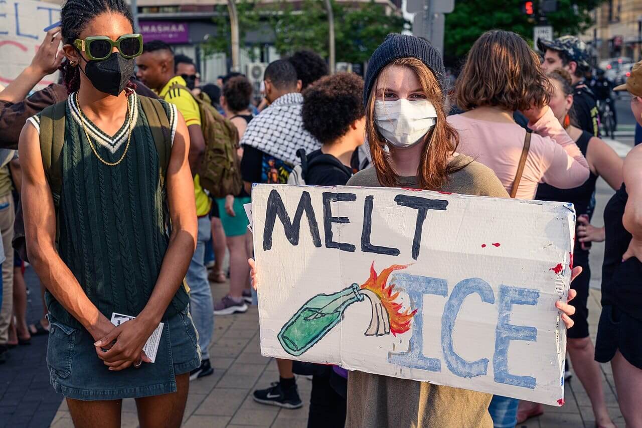 Ice protest in los angeles