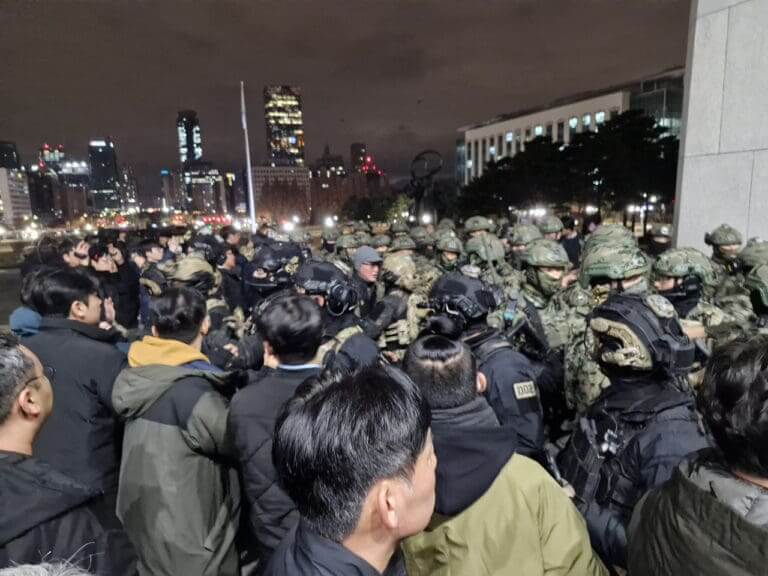 Martial law in south korea