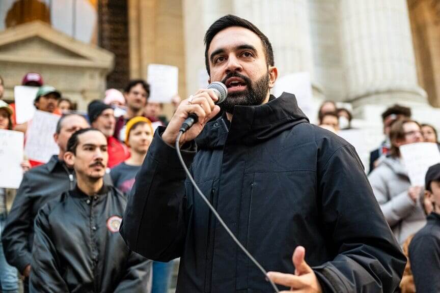 Zohran mamdani speaks as an ally of the lgbtq+ community.