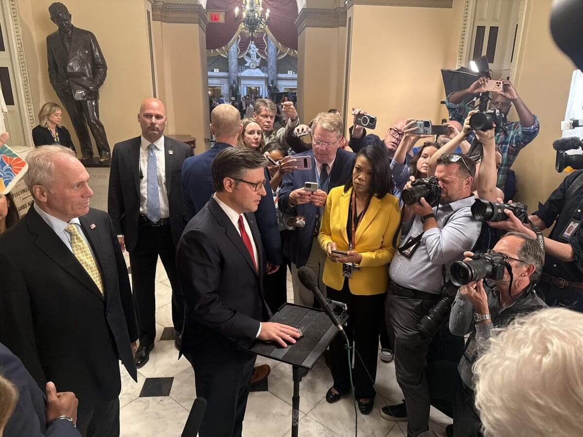 Republican press conference after passing the obbb.