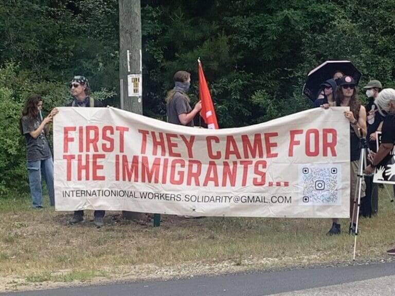 Sections missing from the US Constitution as ICE protests erupt in places like this  in Michigan