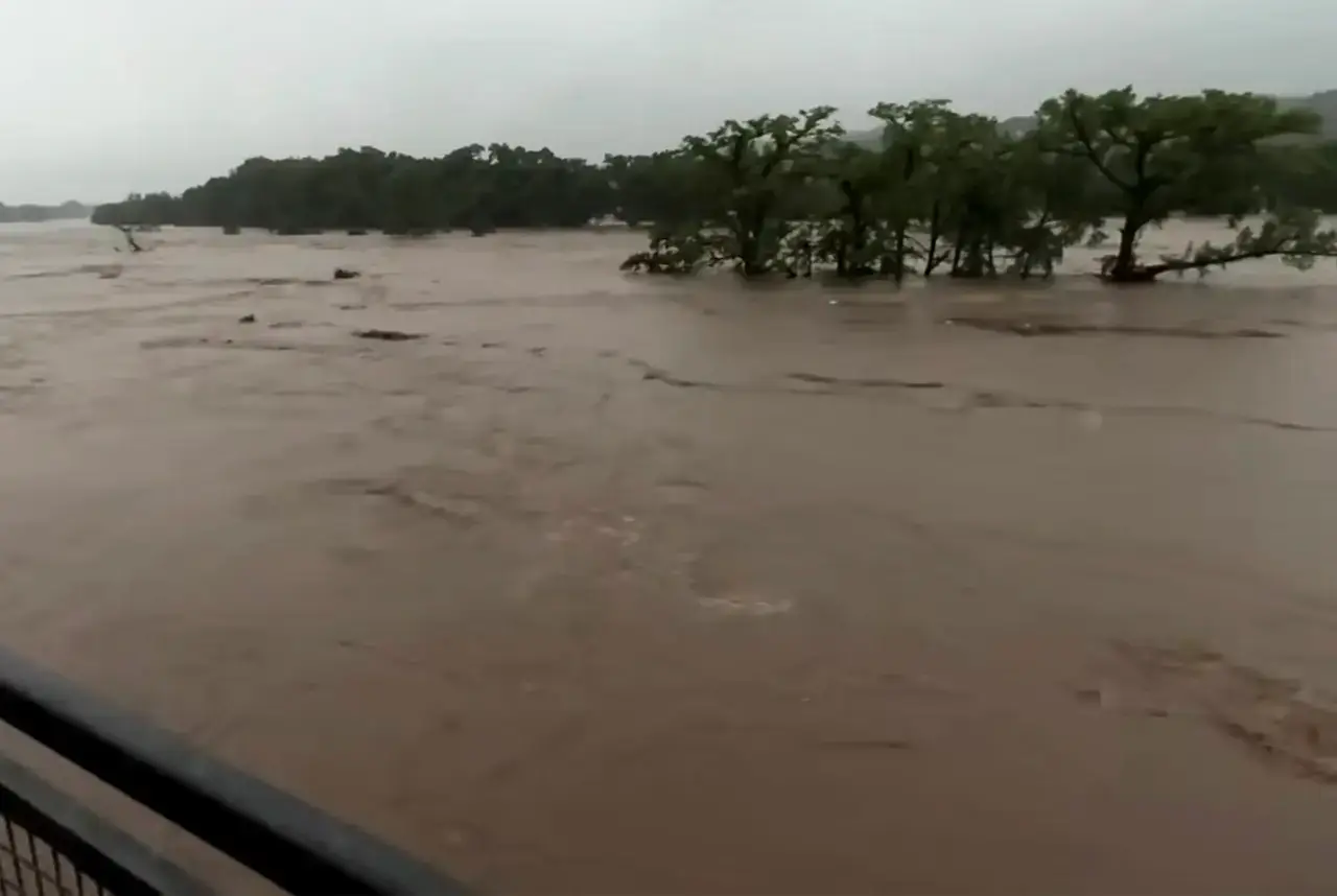 Texas flash floods in hill country