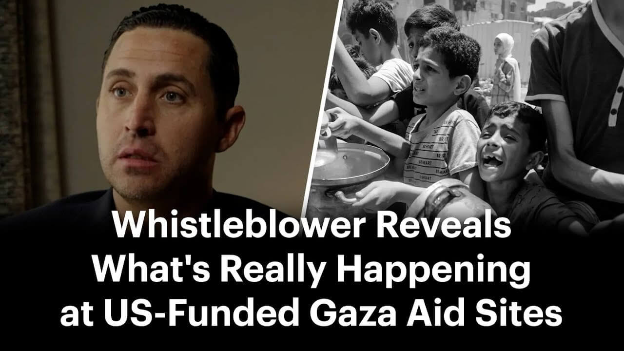 Gaza aid whistleblower