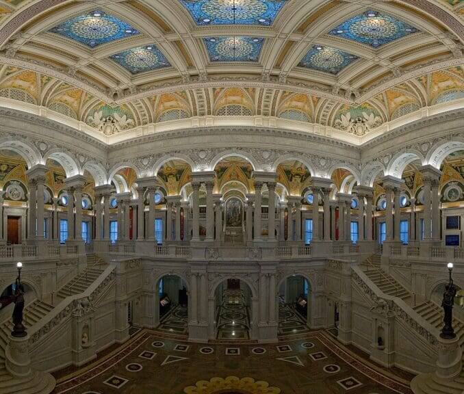 Head of the Library of Congress fired. Great Hall of the Library of Congress. 