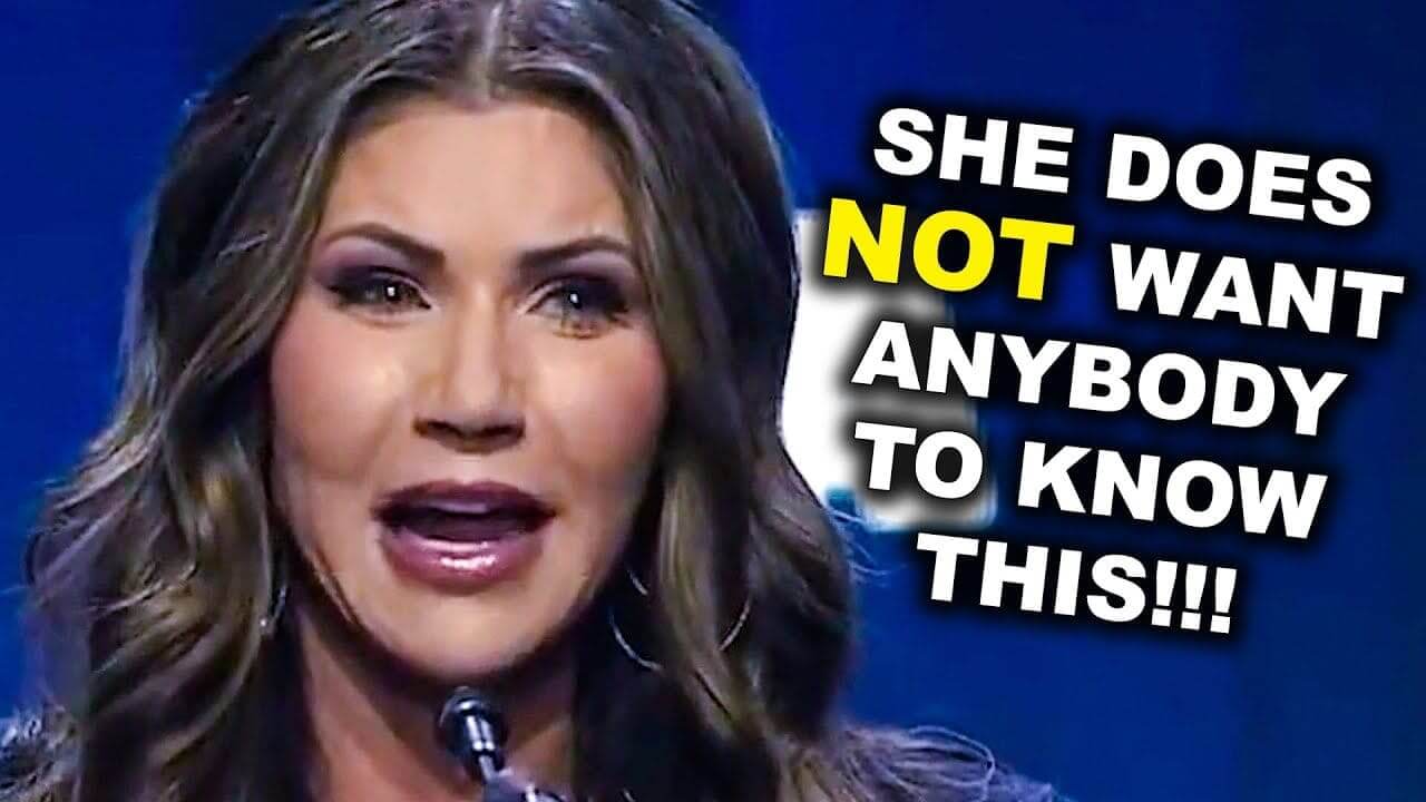 Kristi noem panics after fema data is revealed