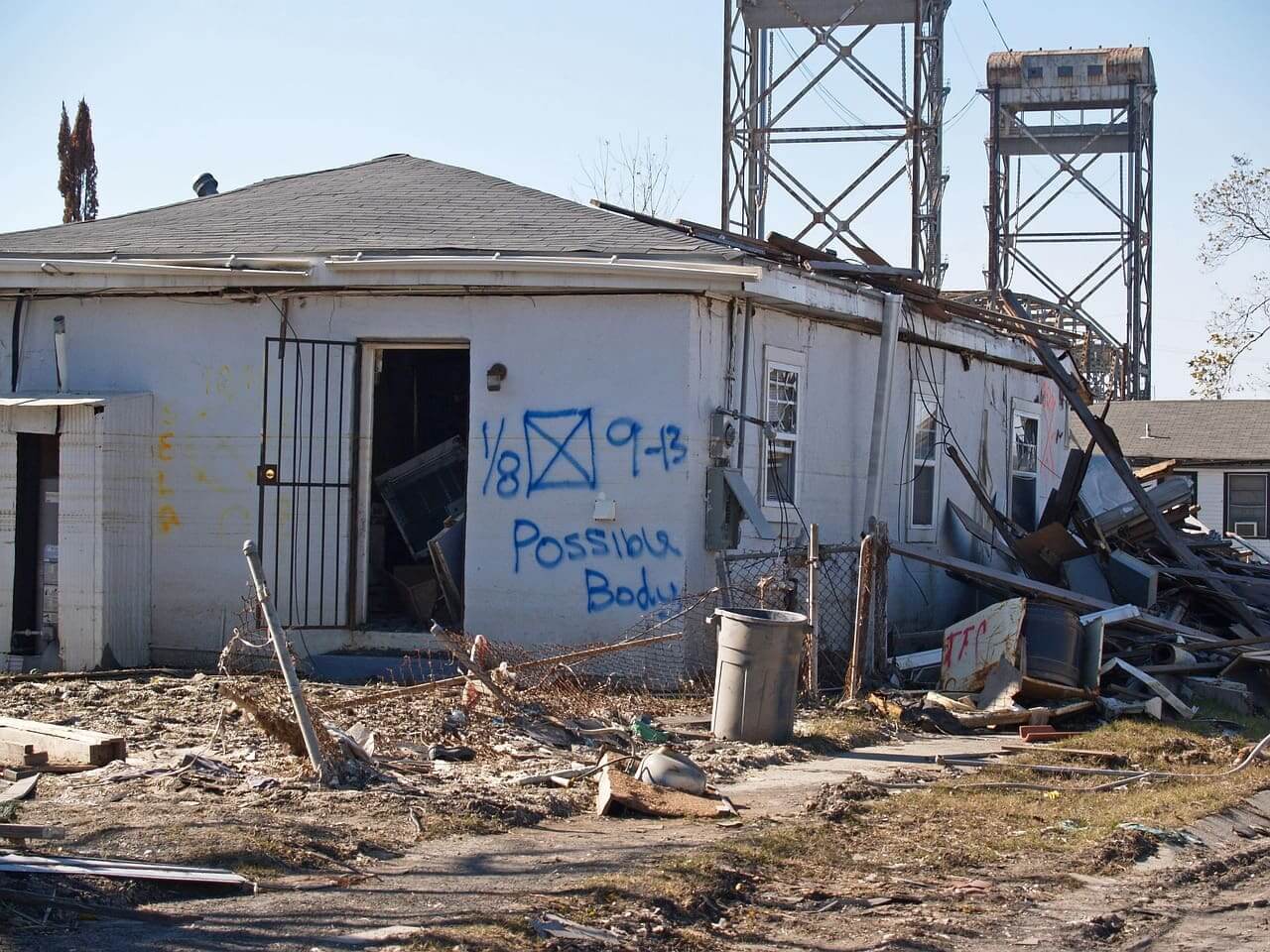 The fema staffers reassigned to ice are used to working in places like this, helping americans