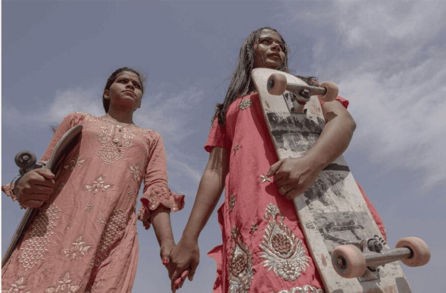 Skater girls of India photo