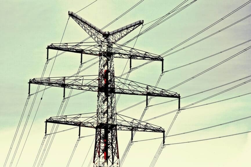 Utility lines on an electric grid solar energy systems are cheaper