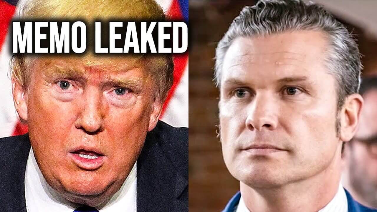 Donald trump and pete hegseth