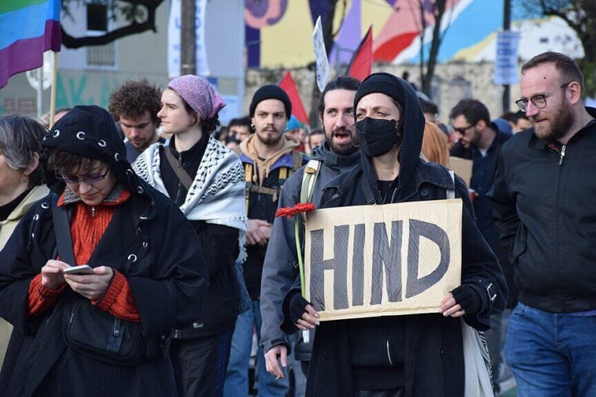 Hind sign