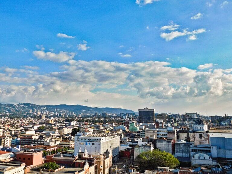 The historic city center in guatemala city, guatemala