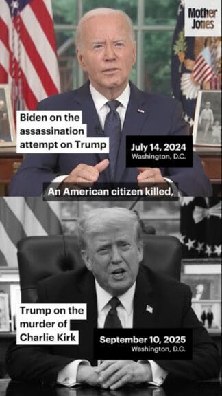 How trump responds to a national crisis