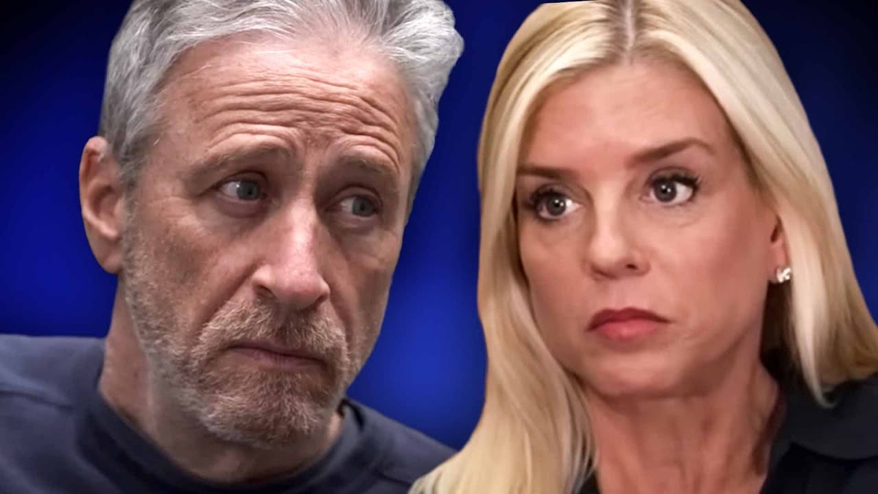 Jon stewart destroys pam bondi with a brutal reality check