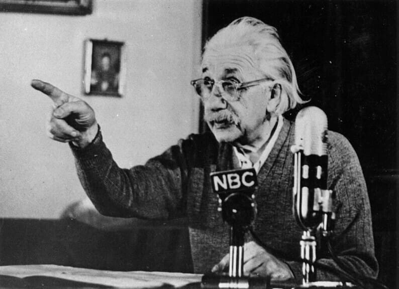 Albert einstein red scare
