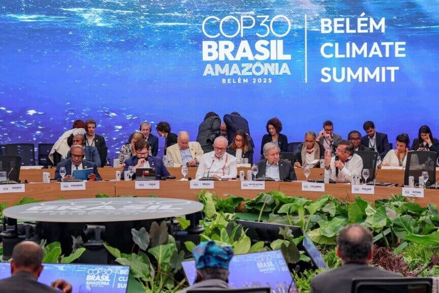 World leaders at cop30