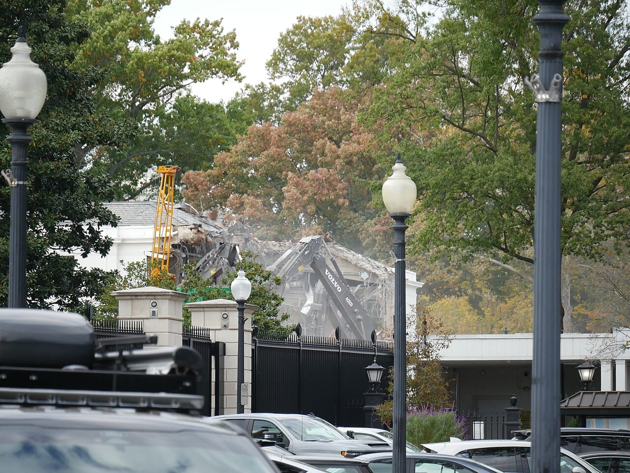 White house demolition