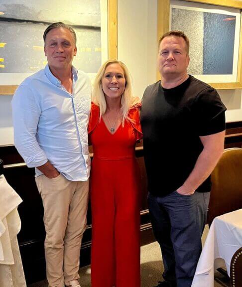 Trump pardons marjorie taylor greene having dinner with tony bobulinski and devon archer during 2024 rnc