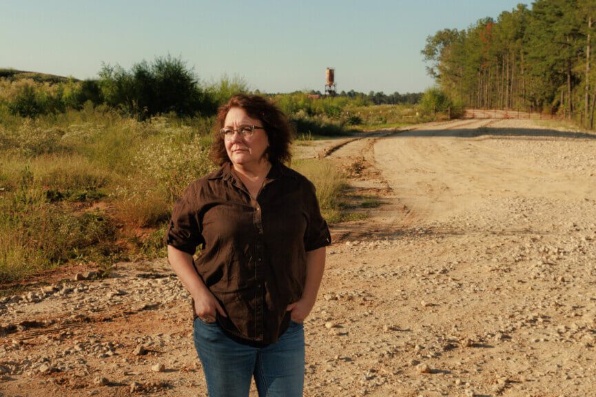 Deborah linn lives near a construction site