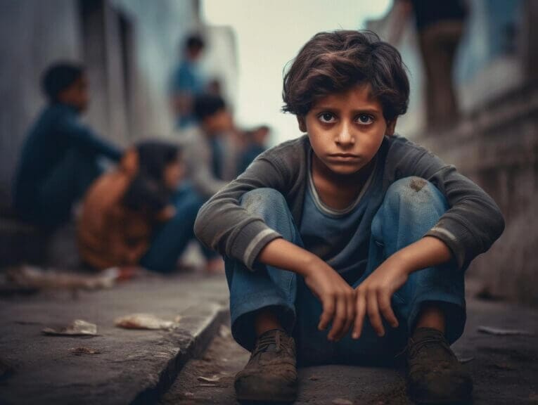 Homeless child