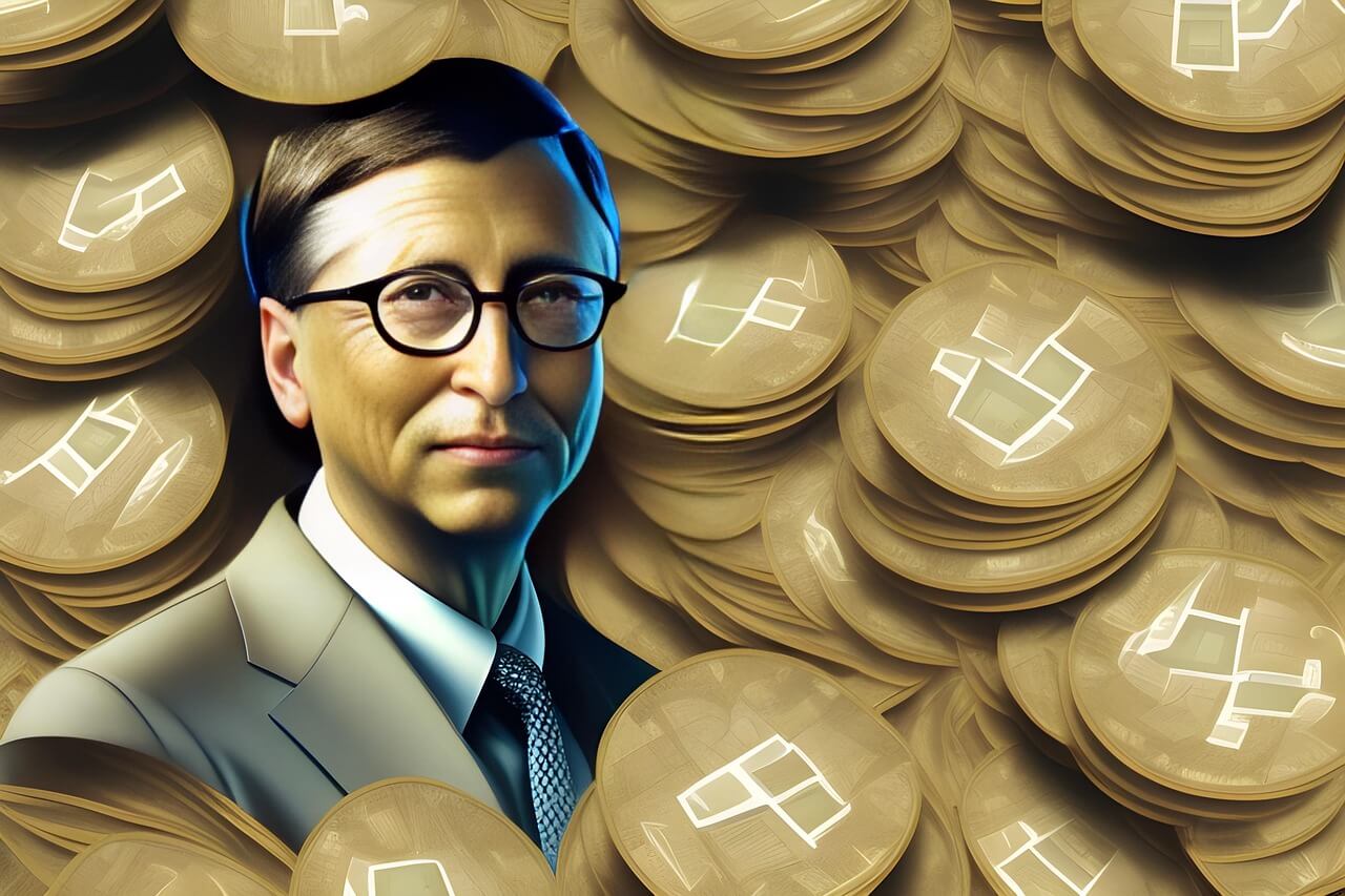 Bill gates illustration