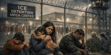 CoreCivic ICE mega centers for immigrant detention