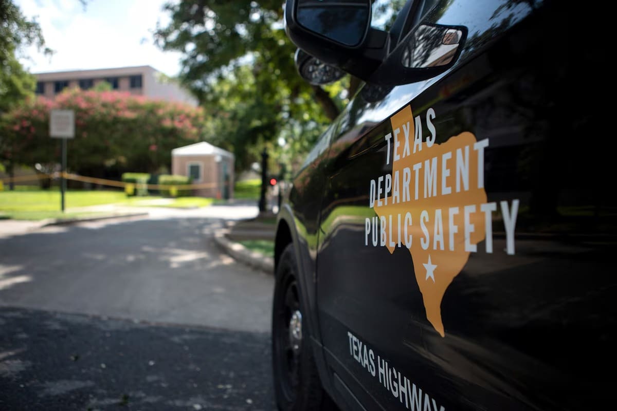 Texas department of public safety vehicle.