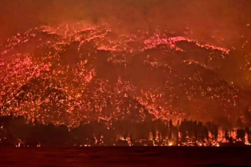 Fires in argentina